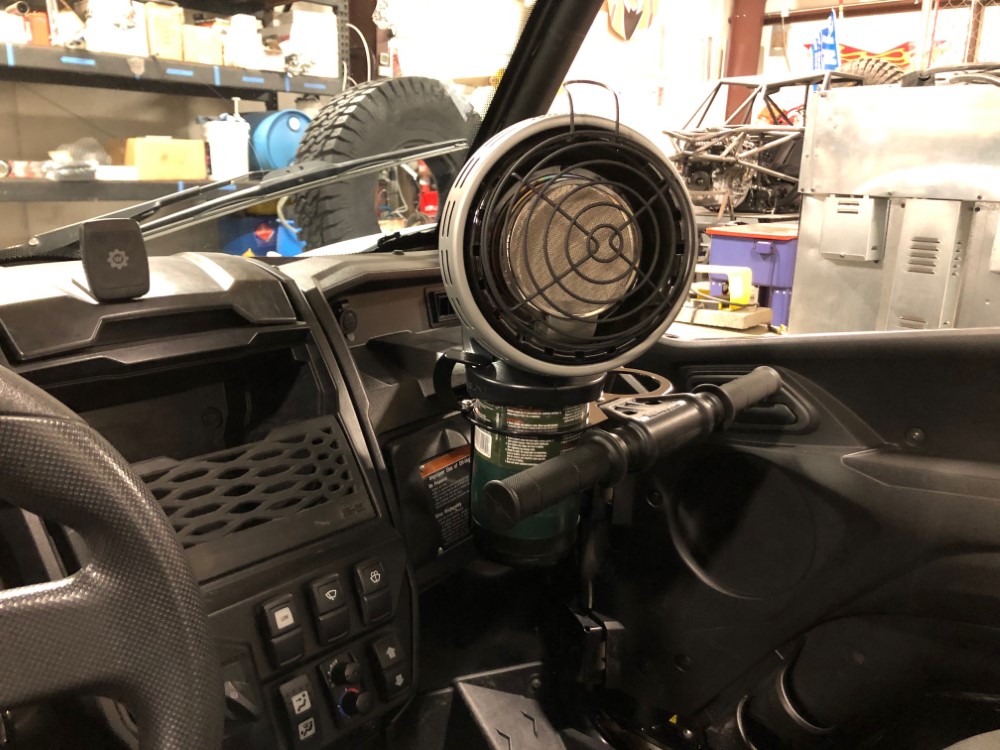 Kawasaki KRX & KRX4 1000 Cup Holder & Propane Heater Holder [krx28